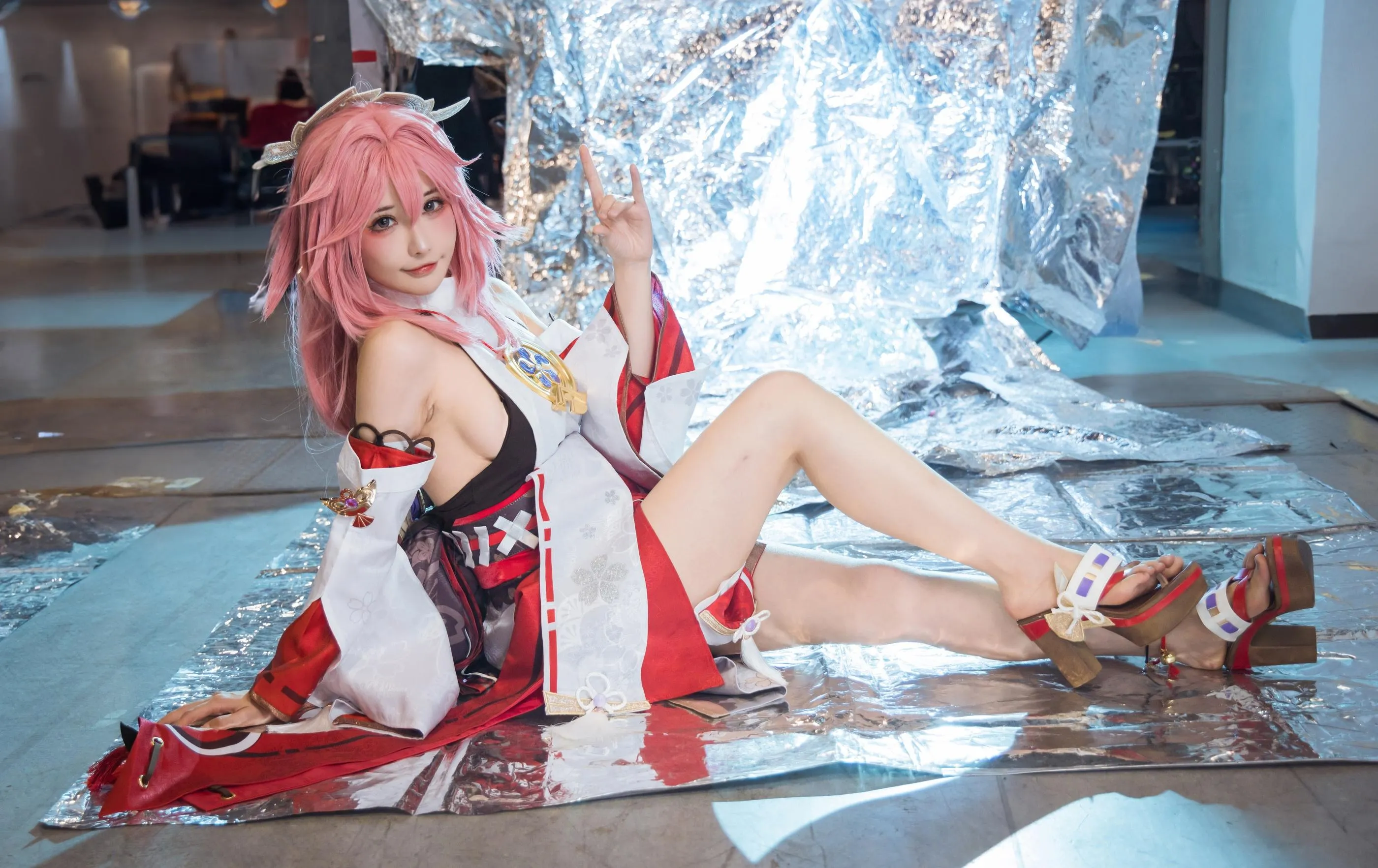 糖果果candy – NO.09 八重神子 [18P]插图4